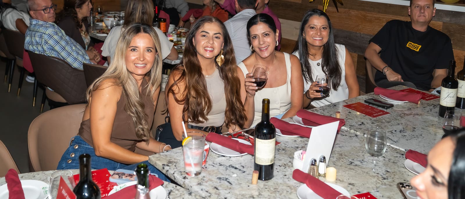 Hospitality content photographed by Lunna Agency for a restaurant and event content library